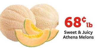 Fareway Sweet & Juicy Athena Melons offer