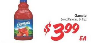Food 4 Less Clamato offer
