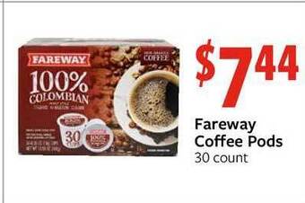 Fareway Fareway Coffee Pods offer