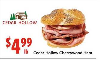 Fareway Cedar Hollow Cherrywood Ham offer