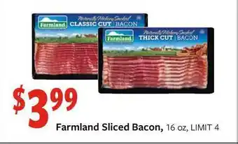 Fareway Farmland Sliced Bacon offer