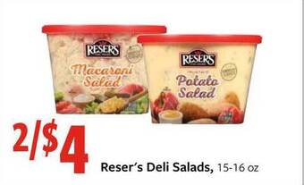 Fareway Reser's Deli Salads , offer