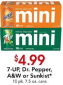 Dierbergs 7-Up, Dr. Pepper, A&W Or Sunkist offer