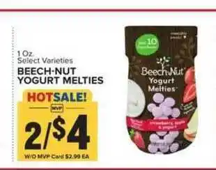 Food Lion Beech•nut Yogurt Melties offer