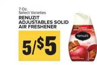 Food Lion Renuzit Adjustables Solid Air Freshener offer