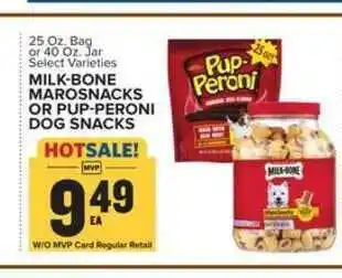 Food Lion Milk-bone Marosnacks Or Pup-peroni Dog Snacks offer