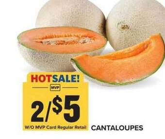 Food Lion Cantaloupes offer