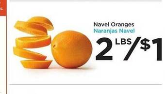 Food 4 Less Navel Oranges offer