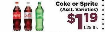 Food Town Store Coke Or Sprite offer