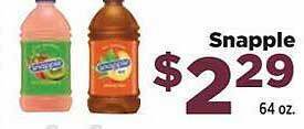 Food Town Store Snapple offer