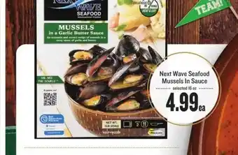 Lowes Foods Next Wave Seafood Mussels In Sauce offer