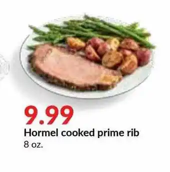Hy-Vee Hormel Cooked Prime Rib offer