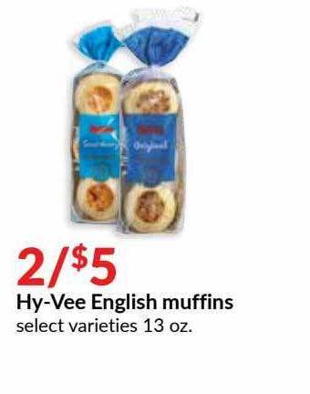Hy-Vee Hy-Vee English Muffins offer