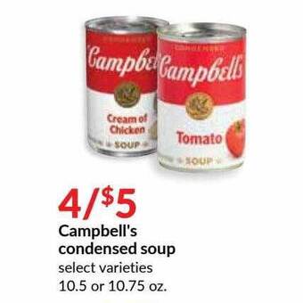 Hy-Vee Campbell's Condensed Soup offer