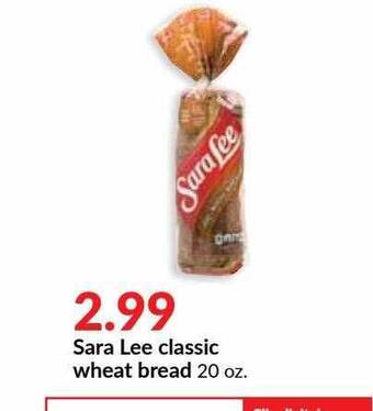 Hy-Vee Sara Lee Classic Wheat Bread offer