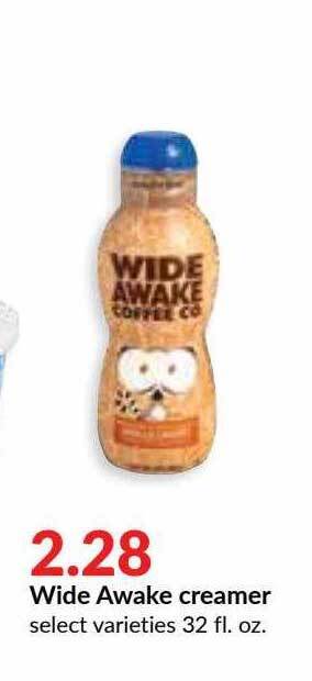 Hy-Vee Wide Awake Creamer offer