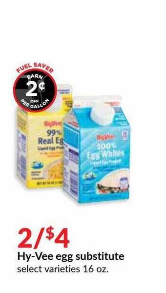 Hy-Vee Hy-Vee Egg Substitue offer