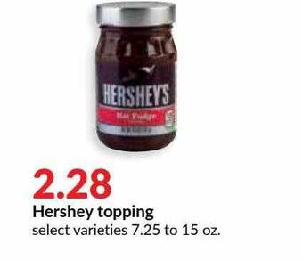 Hy-Vee Hershey Topping offer