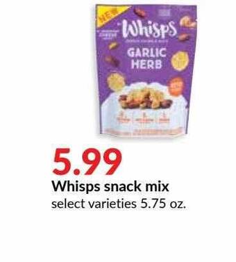 Hy-Vee Whisps Snack Mix offer