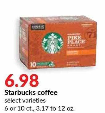Hy-Vee Starbucks Coffee offer