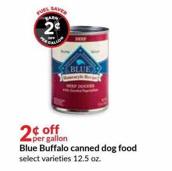 Hy-Vee Blue Buffalo Canned Dog Food offer