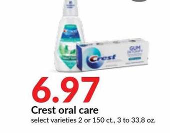 Hy-Vee Crest Oral Care offer