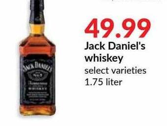 Hy-Vee Jack Daniel's Whiskey offer