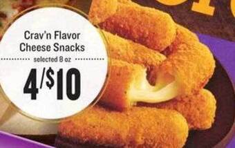 Lowes Foods Crav'n Flavor Cheese Snacks offer