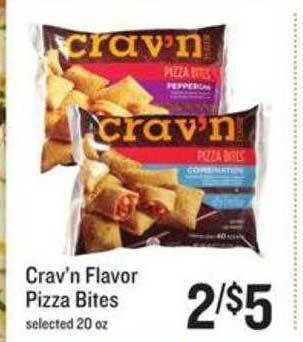 Lowes Foods Crav'n Flavor Pizza Bites offer