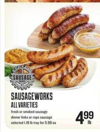 Lowes Foods Sausage Works offer