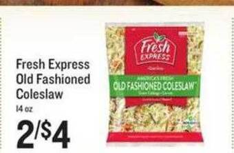 Lowes Foods Fresh Express Old Fashioned Coleslaw offer