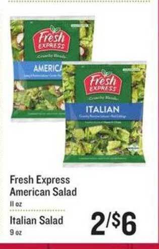 Lowes Foods Fresh Express American Salad offer