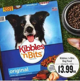 Lowes Foods Kibbles 'n Bits Dog Food offer