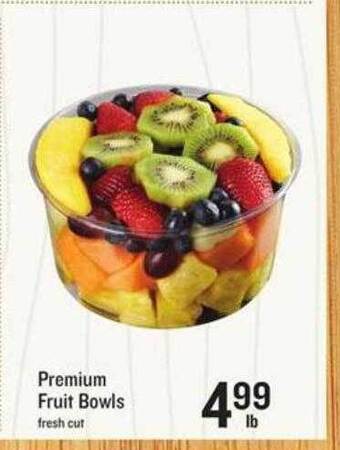 Lowes Foods Premium Fruit Bowls offer