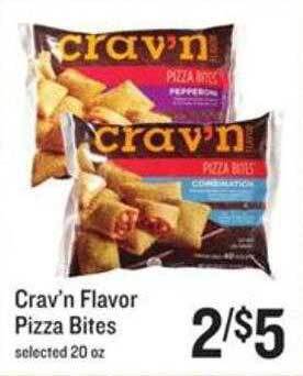 Lowes Foods Crav'n Flavor Pizza Bites offer
