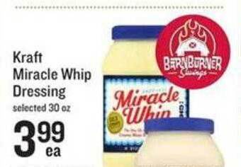 Lowes Foods Kraft Miracle Whip Dressing offer