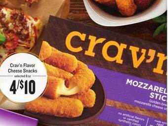 Lowes Foods Crav'n Flavor Cheese Snacks offer