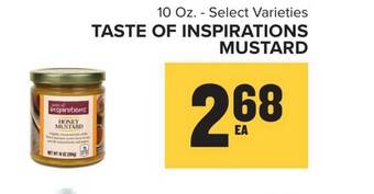Food Lion Taste Of Inspirations Mustard offer