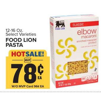 Food Lion Food Lion Pasta offer