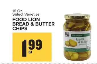 Food Lion Food Lion Bread & Butter Chips offer