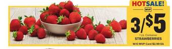 Food Lion Strawberries offer