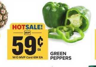 Food Lion Green Peppers offer