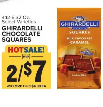Food Lion Ghirardelli Chocolate Squares offer