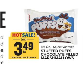 Food Lion Stuffed Puffs Chocolate Filled Marshmallows offer