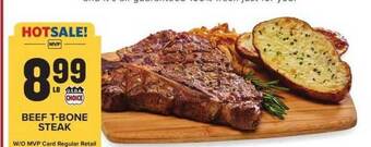 Food Lion Beef T-Bone Steak offer
