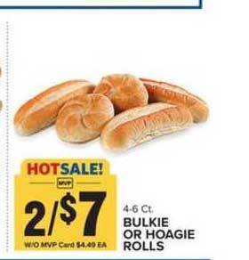Food Lion Bulkie Or Hoagie Rolls offer
