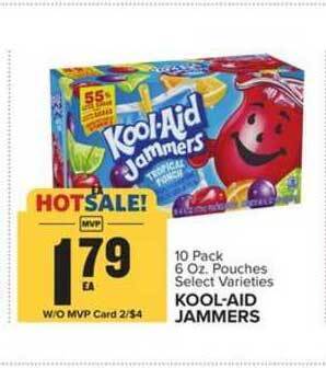 Food Lion Kool-Aid Jammers offer