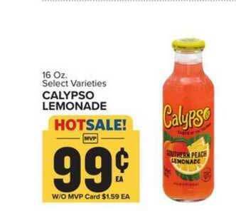 Food Lion Calypso Lemonade offer