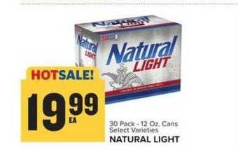 Food Lion Natural Light offer