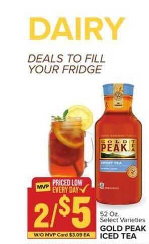 Food Lion Gold Peak Iced Tea offer